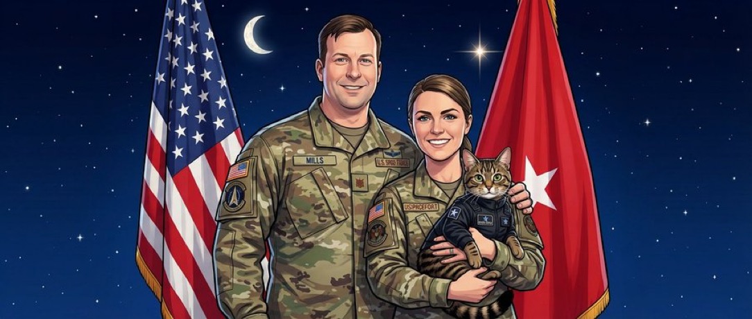Marlee the Space Force Cat